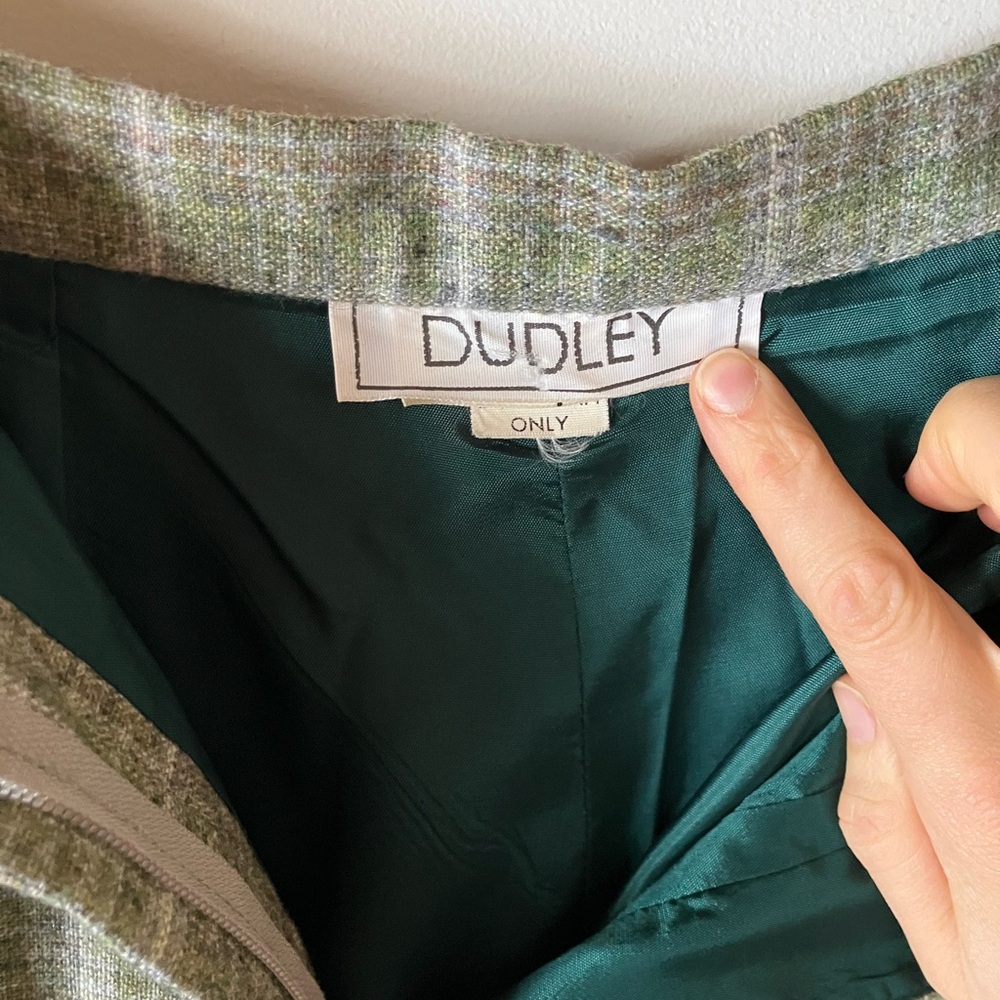 Vintage wool plaid trousers - Picture 9 of 11